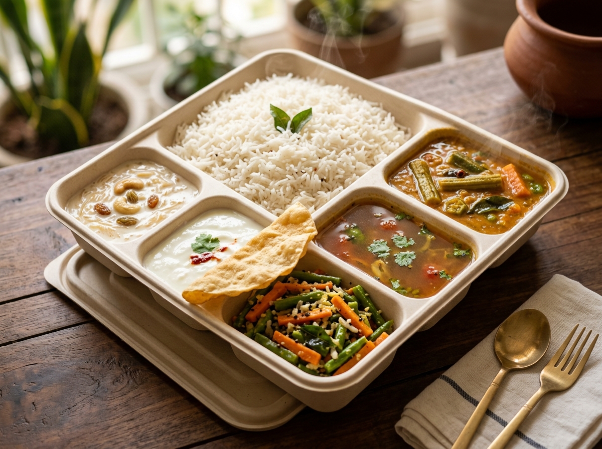 South Indian Thali Meal Box